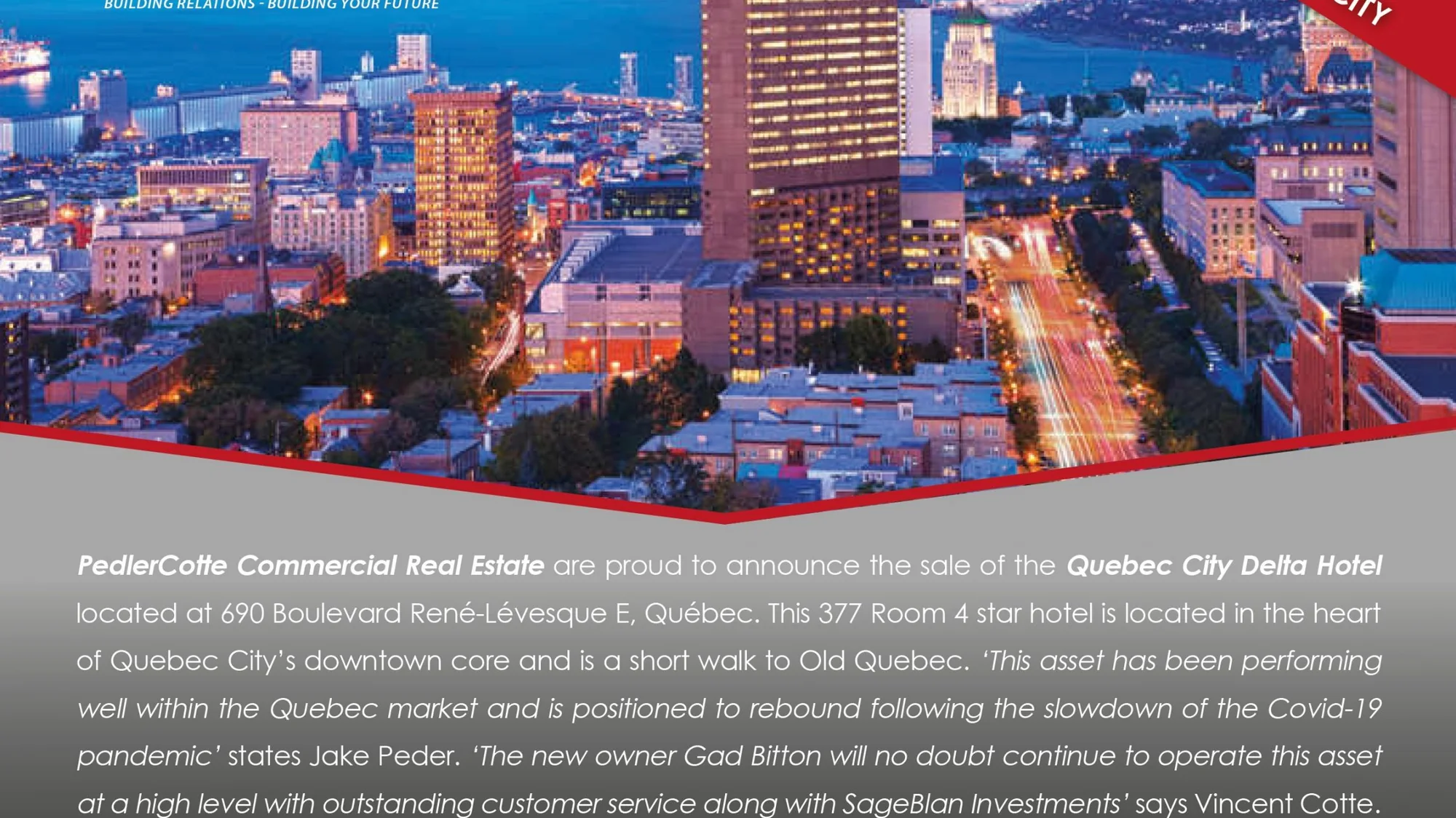 Hotel and hospitality real estate